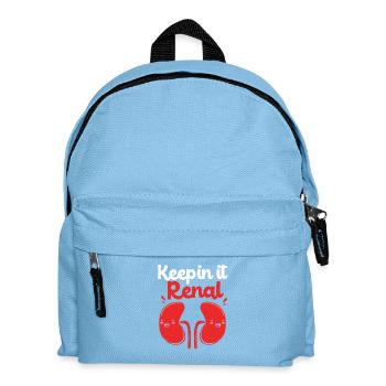 Dialyse-Techniker - Kinder Rucksack - Hellblau - Vorne