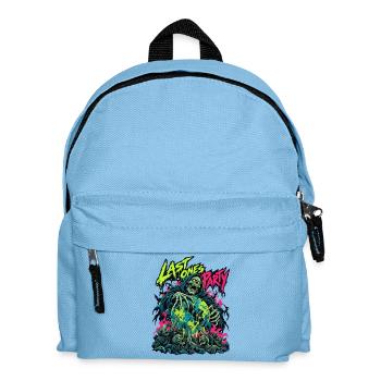 Letzte Zombies Party - Kinder Rucksack - Hellblau - Vorne