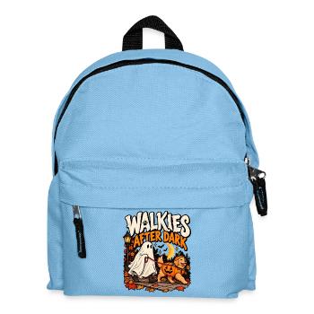 Walkies After Dark - Kinder Rucksack - Hellblau - Vorne