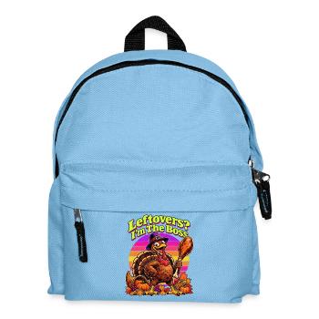 Leftovers? I'm The Chef - Kinder Rucksack - Hellblau - Vorne