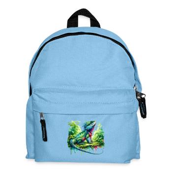 Chinesische Wasseragame Geschenk - Kinder Rucksack - Hellblau - Vorne