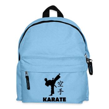 karate - Kids' Backpack - light blue - Front