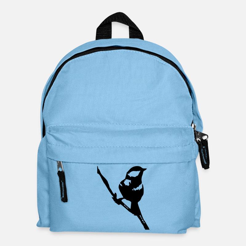 Der Spatz - Kinder Rucksack - Hellblau