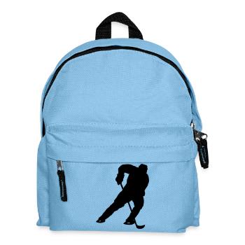 Eishockey - Kinder Rucksack - Hellblau - Vorne