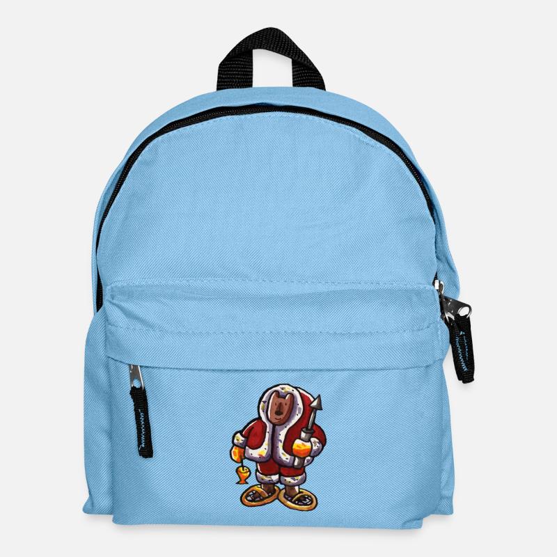 der Eskimo - Kinder Rucksack - Hellblau