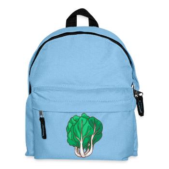 Pak Choi Bok Choy Paksoi Mustard Cabbage Leaf cabbage - Kids' Backpack - light blue - Front