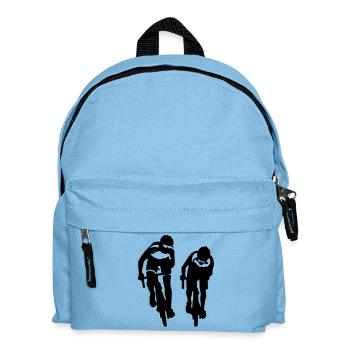 Rennrad - Kinder Rucksack - Hellblau - Vorne