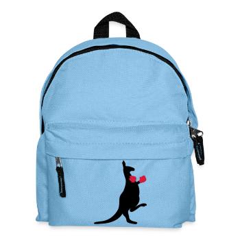 kangaroo - Kids' Backpack - light blue - Front
