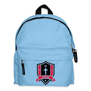 chrétien / chrétienne / catholique / religion - Kids' Backpack - light blue - Front