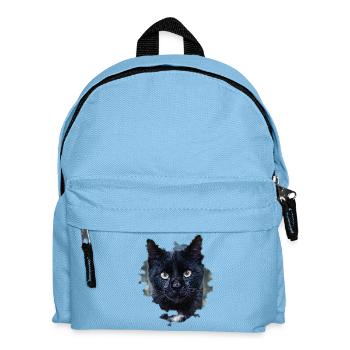 blackcat/ chat noir - Sac à dos Enfant - bleu clair - Devant