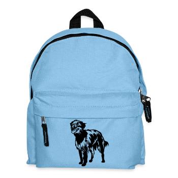 Berger des Pyreneés - Kinder Rucksack - Hellblau - Vorne