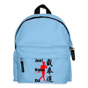 001 kung fu jeet kun do - Sac à dos Enfant - bleu clair - Devant