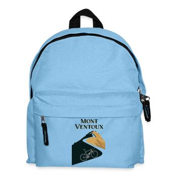 Mont Ventoux: Legendary Cyclists' Climb - Kids' Backpack - light blue - Front