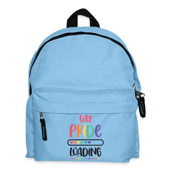 LGBTQ Pride Month - Gay Pride. Loading - Kids' Backpack - light blue - Front