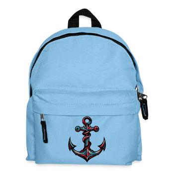 An Anchor - Kids' Backpack - light blue - Front