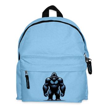 Gorilla - Kids' Backpack - light blue - Front