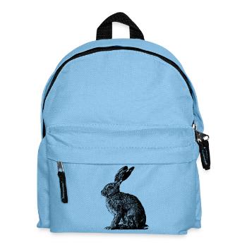 Rabbit / brown hare / Easter bunny ? - Kids' Backpack - light blue - Front