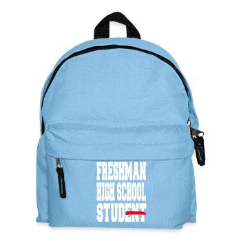 Freshman High School Student Bold Pride - Kids' Backpack - light blue - Front