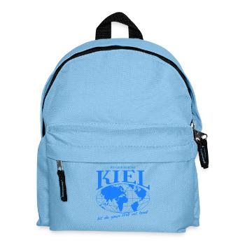Kiel Heimat Fußball Geschenk - Kinder Rucksack - Hellblau - Vorne