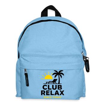Sunrise with Motivation Message - Kids' Backpack - light blue - Front