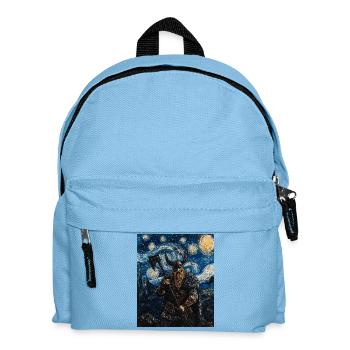 Viking Van Gogh Style - Kids' Backpack - light blue - Front