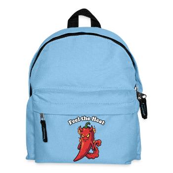 Feel the Heat Chili Demon - Kids' Backpack - light blue - Front