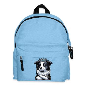 Border Collie Collie Owner Collie Lover - Kids' Backpack - light blue - Front