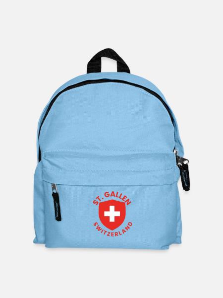 St. Gallener Schutzschild - Kinder Rucksack - Hellblau