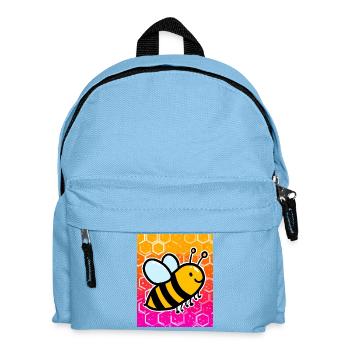 bee - Kids' Backpack - light blue - Front