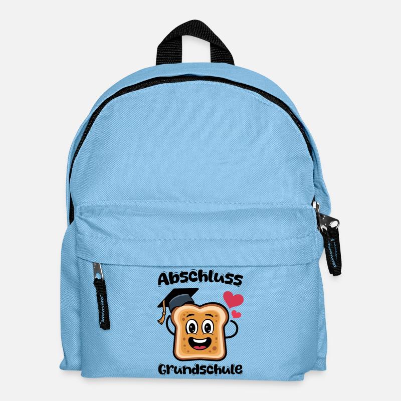 Kawaii Toast Abi Herzchen - Kinder Rucksack - Hellblau