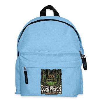 The Only Good Soundsystem - Kinder Rucksack - Hellblau - Vorne