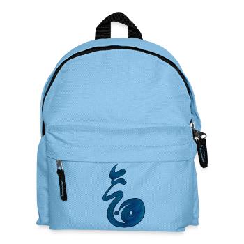Ying yang - Kinder Rucksack - Hellblau - Vorne