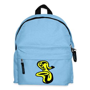 Saxophone - Kids' Backpack - light blue - Front