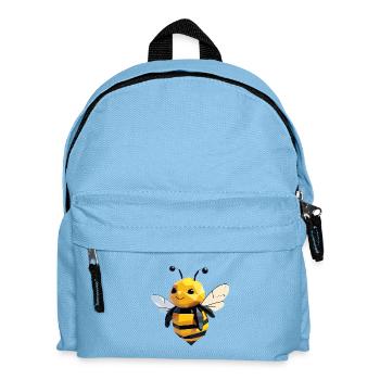 Mignon design polygone bourdon - Sac à dos Enfant - bleu clair - Devant