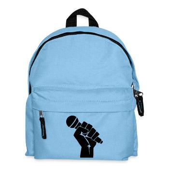 Music revolution - Kids' Backpack - light blue - Front