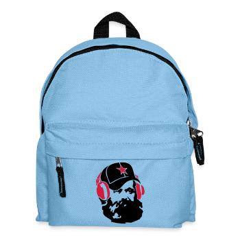 marx_star_ot - Kinder Rucksack - Hellblau - Vorne