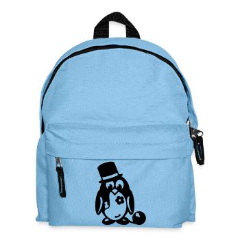 pinguin junggesellenabschied - Kinder Rucksack - Hellblau - Vorne