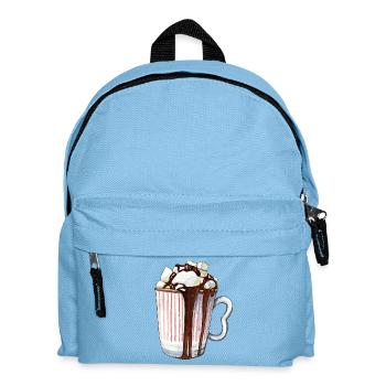 Marshmallow Kakao - Kinder Rucksack - Hellblau - Vorne