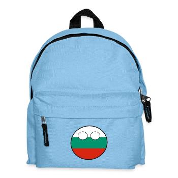Countryball Land Heimat Bulgarien - Kinder Rucksack - Hellblau - Vorne