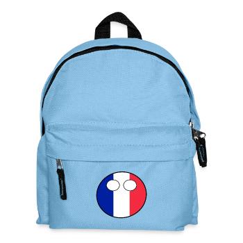 Countryball Country Home France - Kids' Backpack - light blue - Front