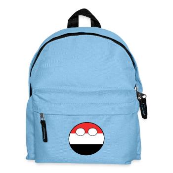 Countryball Country Home Yemen - Kids' Backpack - light blue - Front