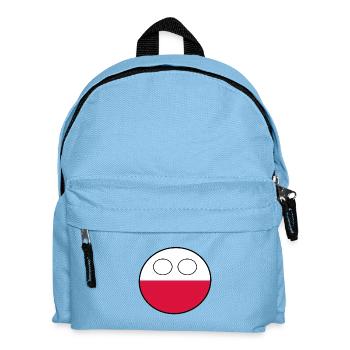 Countryball Country Home Poland - Kids' Backpack - light blue - Front
