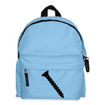 Schraube - Kinder Rucksack - Hellblau - Vorne