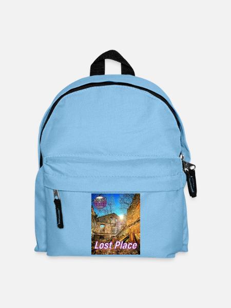 Lost Place Forge - Kids' Backpack - light blue