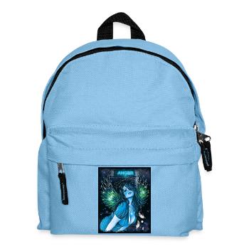 Neuer Engel - Kinder Rucksack - Hellblau - Vorne