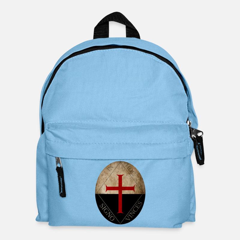 Knights Templar - Kids' Backpack - light blue