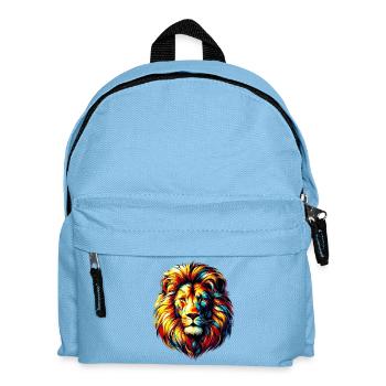 Lion - Sac à dos Enfant - bleu clair - Devant