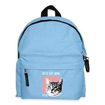BEST CAT MUM - Kids' Backpack - light blue - Front