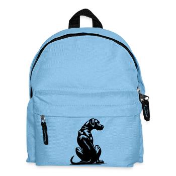 Rhodésian Ridgeback - Sac à dos Enfant - bleu clair - Devant