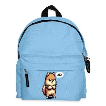 Pas de Spitz nain de Poméranie Spitz Nain Porte-Spitz - Sac à dos Enfant - bleu clair - Devant